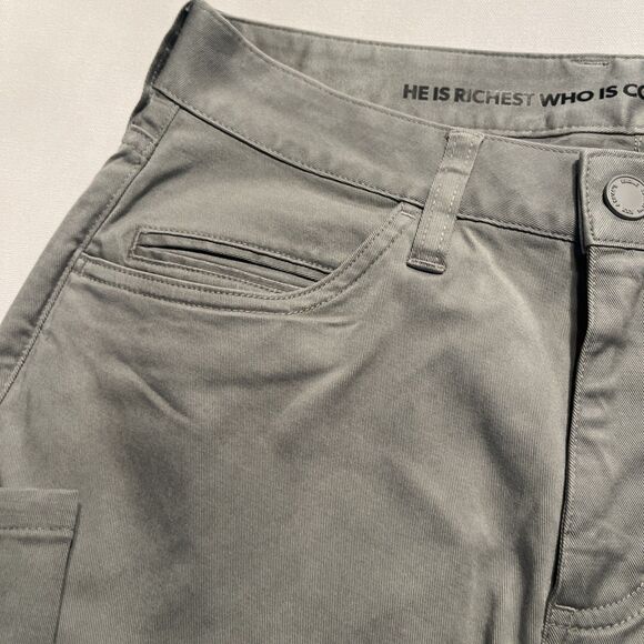 Rhone Everyday Twill Five Pocket Pant Griffin Gray 28W Slim Straight Stretch - Picture 3 of 9